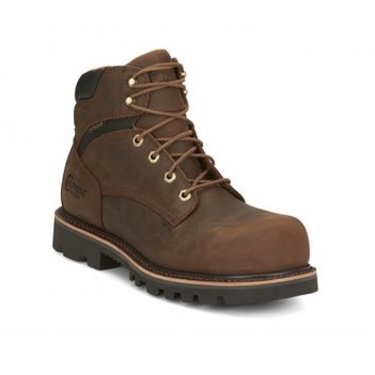 Franks Shoes Chippewa Sador Waterproof Comp Toe Work Boot